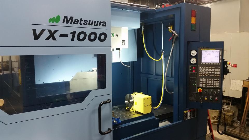 Matsuura VX-1000 Nikken CNC-202.j-max